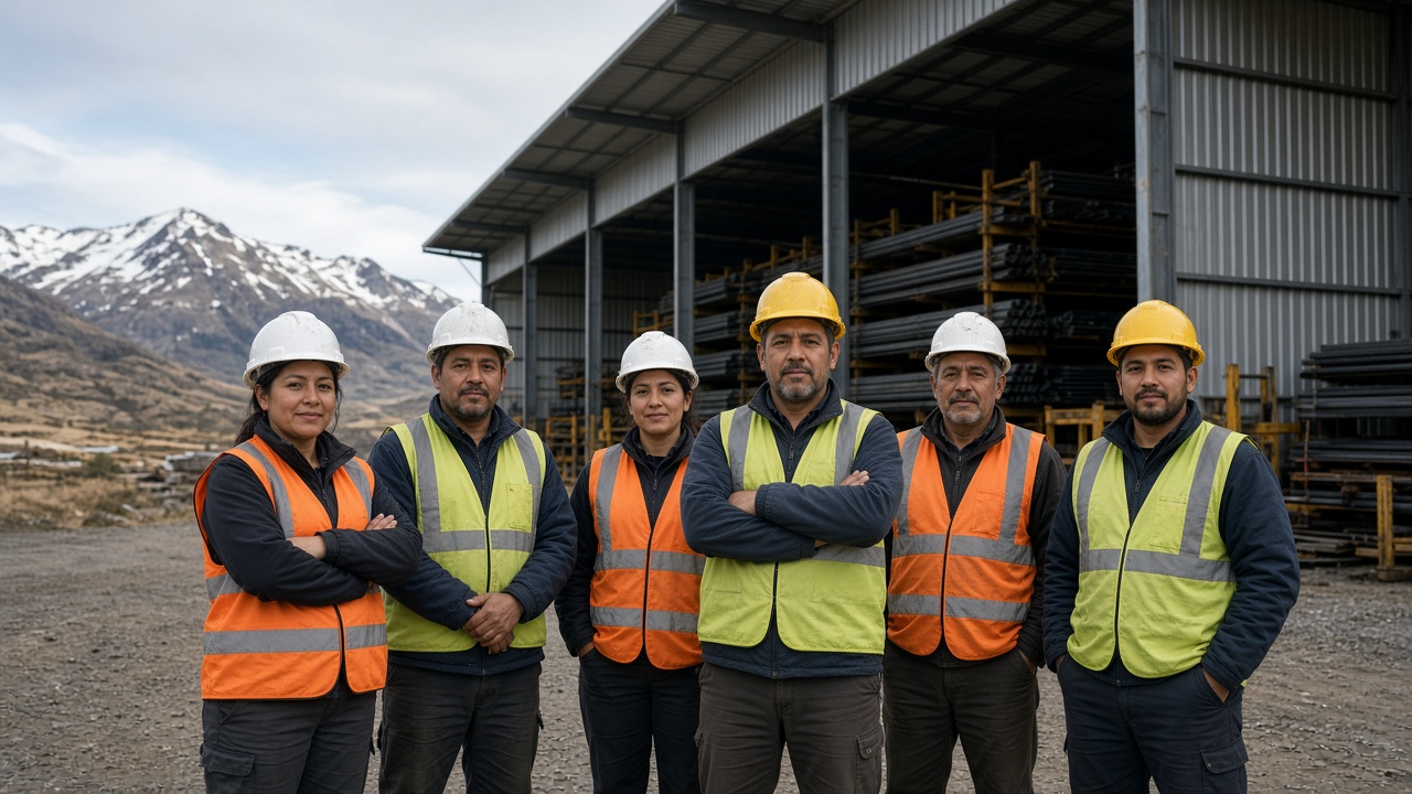 Personas del patio Patagonia de METALES - PREST SAS